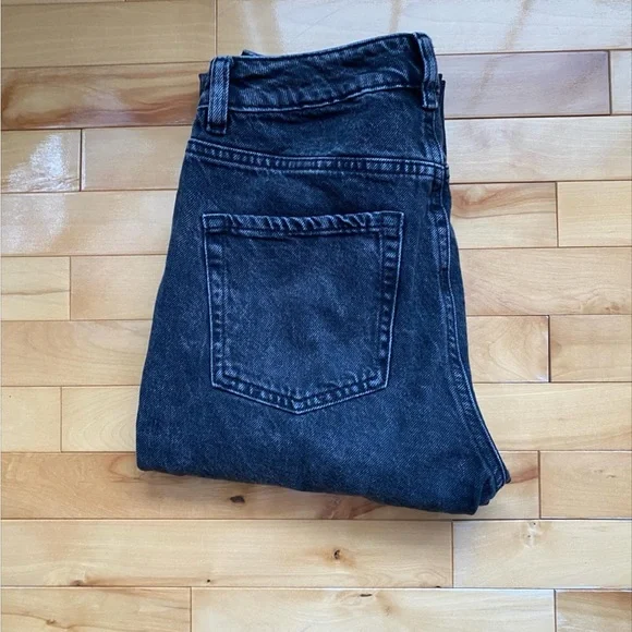 Garage black mom jeans, size 0 - Picture 3 of 7